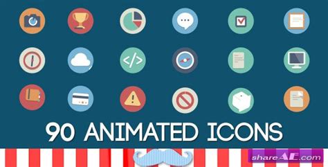 Adobe after effects иконки ( 642 ). Animated Flat Icons and Concepts Pack - Videohive » free ...