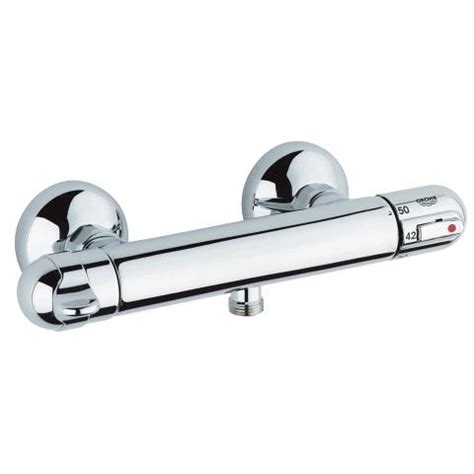 Utilisation alimentation d'eau froide et chaude. Grohtherm 1000 Mitigeur thermostatique Douche | GROHE