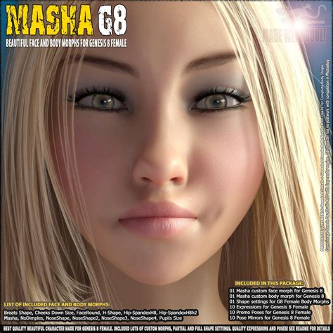 We did not find results for: Masha - Beautiful Face and Body morphs for Genesis 8 ...