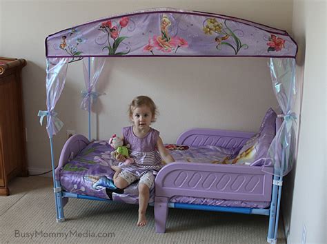 Explain that it's not safe and she may hurt herself. Review: Delta Children's Toddler Bed