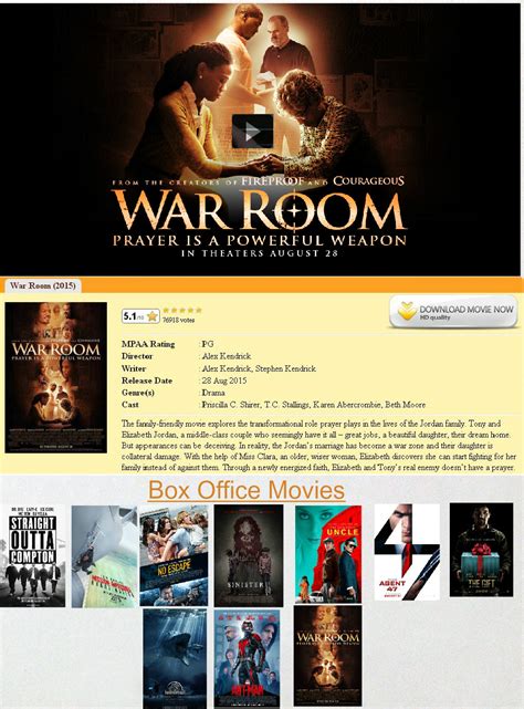 Hrithik roshan and tiger shroff actioner war has been uploaded on notorious piracy site tamilrockers. War Room Movie | Download or Watch Online Fully Drama ...