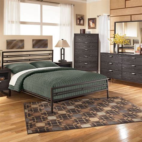 Bedroom furniture to create a perfect oasis for sleep and relaxation. Sonya Metal Bedroom Set Signature Design | Furniture Cart