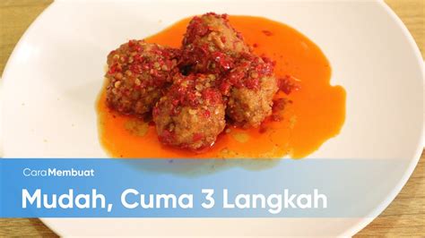 Jika mama ingin mengetahui cara membuat bumbu sambal merah mercon yang gampang dan tetap pedas, kali ini popmama.com telah merangkumnya. Cara Membuat Bakso Mercon, Pedas Gurih Simpel - YouTube