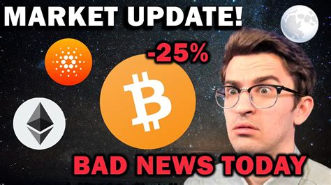 By meredith loughran october 15, 2019. *CRYPTO MARKET UPDATE* Bad News + What's Next for Bitcoin ...