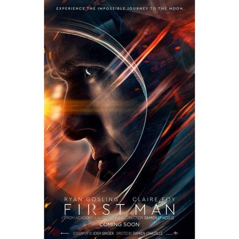 Typical sexism at work here in hollywood FIRST MAN Movie Poster 27x40 in.