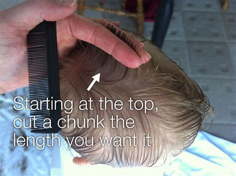 Easy technique tutorial to do at home for beginners. The Blue Basket: Tutorial: how to cut boys hair