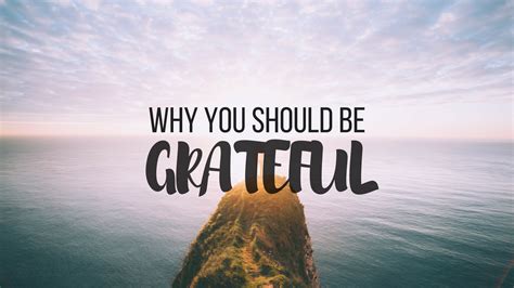 Let's step back and i'll explain to you what i mean. Why You should Be Grateful - The Becomer