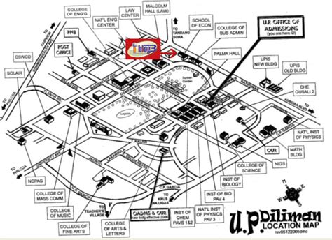 It offers courses in liberal arts, social sciences, law, business and economics, natural sciences, engineering, music and fine arts among others. Maps: Up Diliman Map Quezon City