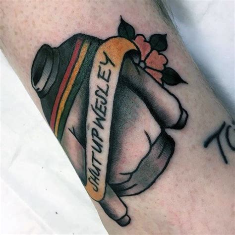 They got fans inspired to commemorate their love for all things star trek with some amazing tattoos. 50 Star Trek Tattoo Designs For Men - Science Fiction Ink ...