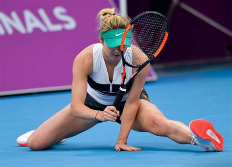 No doubt, the second seed can keep balls in play. Elina Svitolina - 2019 WTA Qatar Open in Doha 02/14/2019 ...