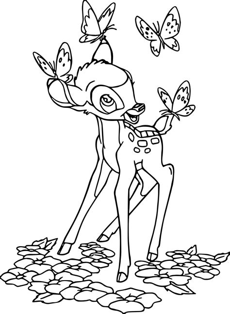 We are always adding new ones, so make sure to come back and check us out or. awesome Bambi Butterflies Coloring Pages | Butterfly ...