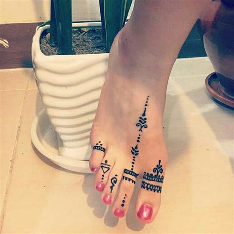 Friday, october 12, 2018 add comment edit. Gambar Henna Kaki Simple - Soal Sekolah