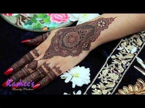 Let not our hearts deviate after you have guided us, and grant us… beautiful and gorgeous bridal mehndi design by kashee 's beauty parlour. KASHEE`S SIGNATURE MEHNDI - YouTube in 2020 | Mehndi ...