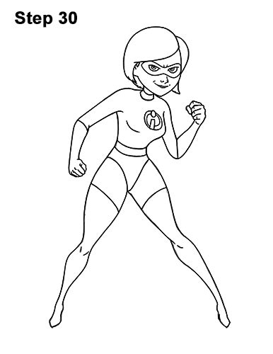Maybe you would like to learn more about one of these? How to Draw Elastigirl (Helen Parr) from The Incredibles ...
