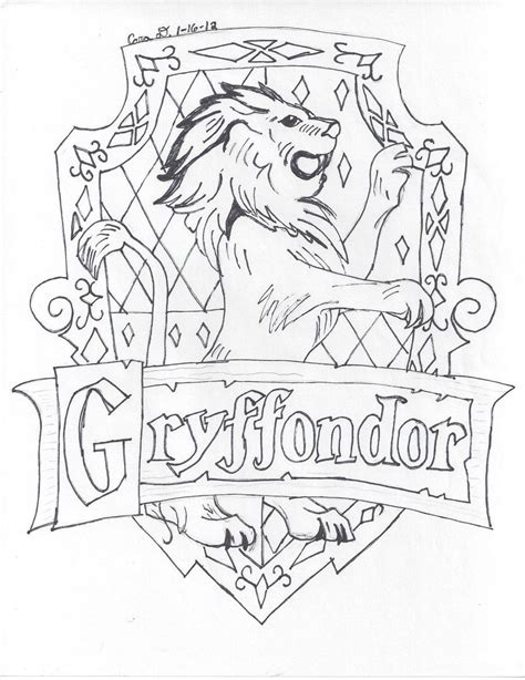 I know i ll be printing and plastering the ravenclaw badge all over my apartment. Harry Potter Hogwarts Coloring Pages at GetColorings.com ...