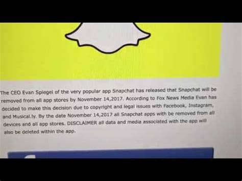 @devin02401642 @aterry65 i signed into espn app with my youtube tv account on apple tv the network seems to work with acc network, i think espn app was down a little while ago. Snapchat is shutting down in 2019? - YouTube