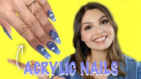 A special place at the top of the world for several seasons occupy ultra saturated nail polish, with the help of which you can make do your own acrylic nails at home. DOING MY OWN ACRYLIC NAILS AT HOME | (you can do it too!) - YouTube
