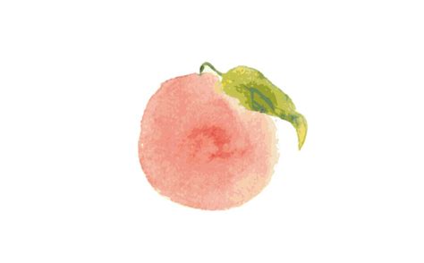 Silakan kunjungi png sector untuk membaca postingan watercolor cherry art print by regina jershova. Watercolor peach new By ZerrineArt | TheHungryJPEG.com