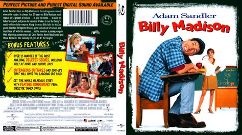 The film was written by adam sandler and tim herlihy , and produced by robert simonds. Billy Madison - Movie Blu-Ray Scanned Covers - Billy ...