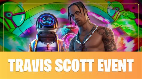 The official travis scott image was leaked by some fortnite data miners recently. Full Fortnite Travis Scott Astronomical Event (Fortnite ...