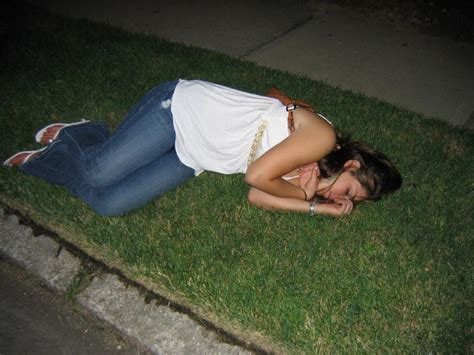 I will not help you study for your test because you have spent the last two weeks partying and wasting time. More Passed Out Party Girls - Gallery | eBaum's World