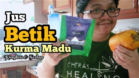 Cara menyediakannya dan berapa banyak yang perlu diambil. Jus Betik Kurma Madu - Pembekal tenaga, ketahanan tubuh dan pelawas - YouTube