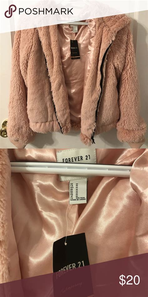 Explore the newest trends and essentials designed for any and every occasion! NWT Pink Faux Fur Coat -Forever 21 Coat -Medium -Blush ...