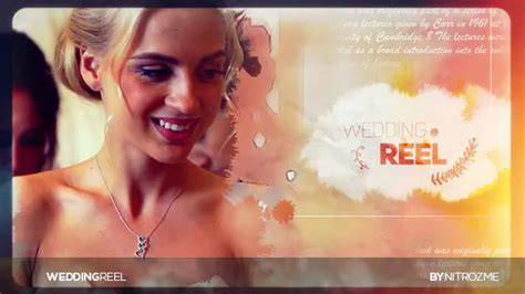 This opener template is a great choice for a video intro or a logo opener that you can add to your videos or presentations. Videohive Wedding Reel » Free After Effects Templates ...