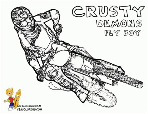 It is not a matter of style. Get This Free Picture of Dirt Bike Coloring Pages prmlr