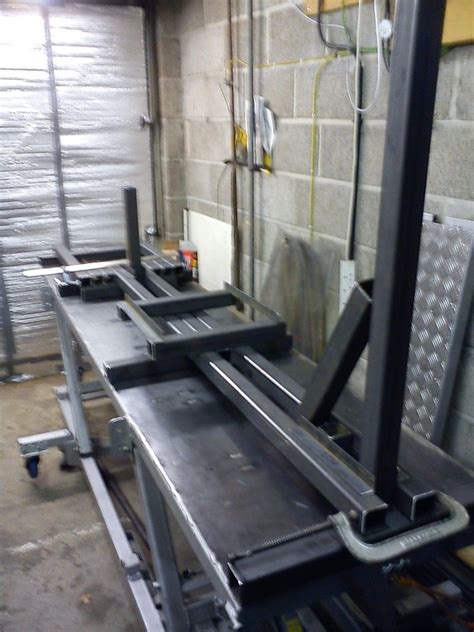 Want to attach a custom camera mount? Frame Jig 007.jpg | Homemade frames, Motorcycle frames ...