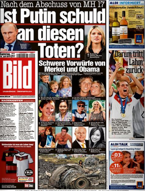 bɪlt) is a german tabloid newspaper published by axel springer se. Der SPIEGEL, die Bild-Zeitung für Möchtegern ...