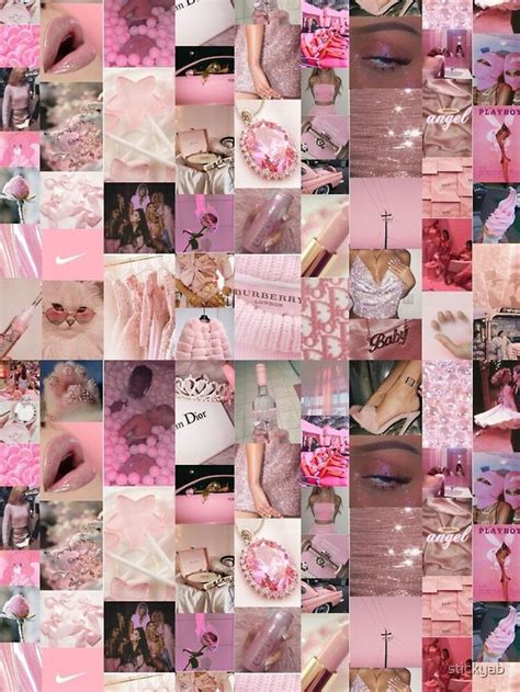 Colección de sarahee • última actualización hace 7 semanas. 'pink baddie/ soft aesthetic collage ' iPhone Case by ...