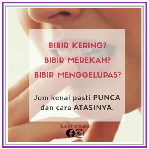 Vitamin a, vitamin b6, zinc, kalsium. TIPS:"Punca dan cara atasi masalah bibir kering, merekah ...