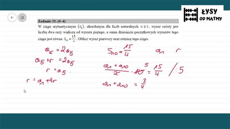 Abiturienci mierzyli się z królową nauk od godz. P zadanie 33/2018 matura czerwiec matematyka podstawa - YouTube