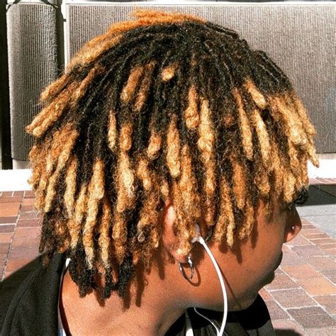 Dyed my hair half black dreadlocks side cut mierejuana. Loving my color | Dreadlock hairstyles for men, Dreadlock ...