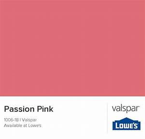  Pink From Valspar Valspar Paint Valspar Color Chip