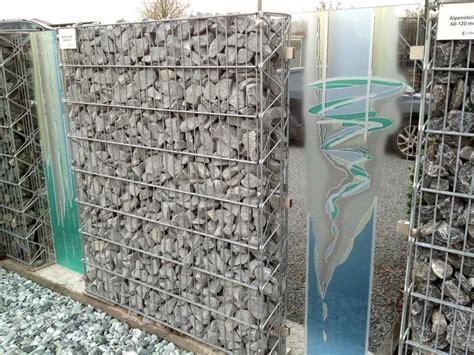 Gartengeländer und handläufe aus metall bestechen durch ihre stilvolle und moderne optik. Glaskunst Gabionenwände « Steinakzente