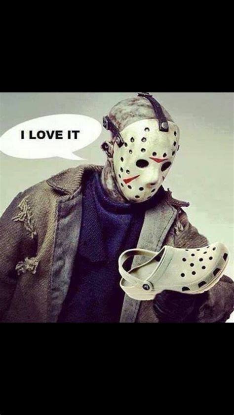 Koleksi bingkai undangan natal terkini / backgroun. Jason n crocs | Friday humor, Funny pictures, Bones funny