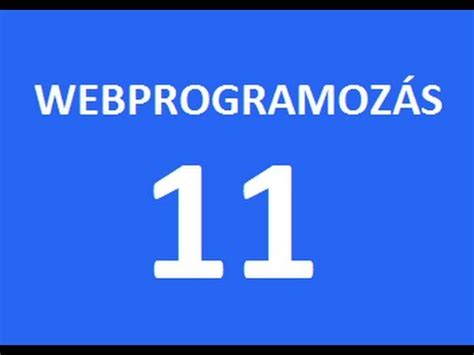 JavaScript getElementById (webprogramozás 11. rész) - YouTube