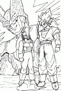 476x333 dbz goten coloring pages page image clipart images. Dragon Ball Z - Free printable Coloring pages for kids