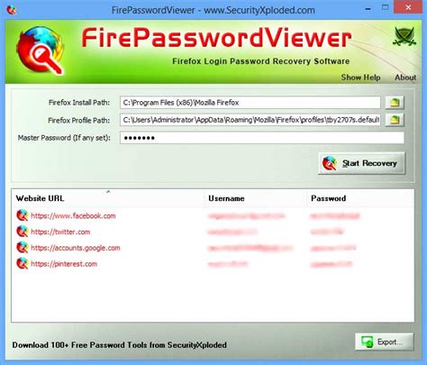 Free fire allows the players to make an account using their facebook. FirepasswordViewer showing the sign-on information