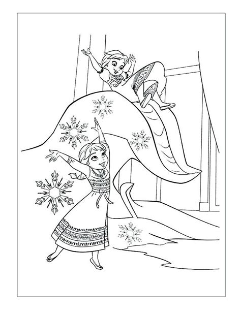 We did not find results for: Anna and Elsa as children playing coloring page | Frozen ...