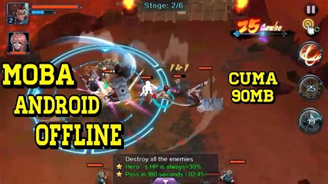 Featured with simple touch operation optimized for smartphones, colorful combat actions and 20 different species of action skills, special attacks, and ex. GAME MOBA ANDROID OFFLINE MOD PART2 - YouTube