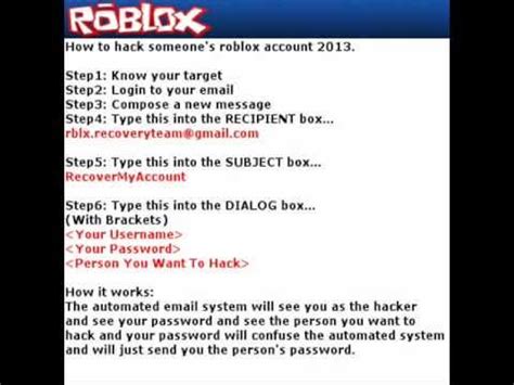 Check out these steps on how to reset your password. roblox.inshack.com Robloxworld.Pw How To Hack Someones ...