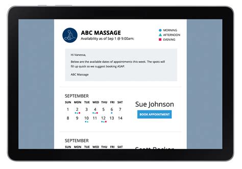If you decide to create a custom application to run availability tests, the trackavailability() method can be used to send the results to application insights. Fill Your Calendar With Availability Campaigns | ClinicSense