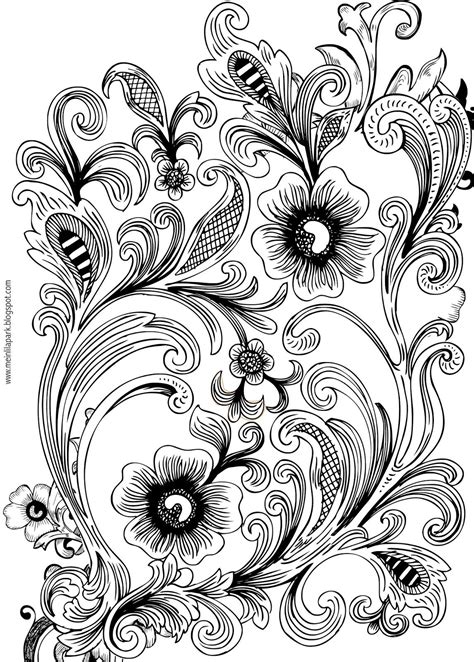 Check spelling or type a new query. Free printable floral coloring page - Ausmalbild - freebie ...