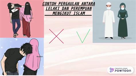 pergaulan antara lelaki & perempuan menurut islam - YouTube