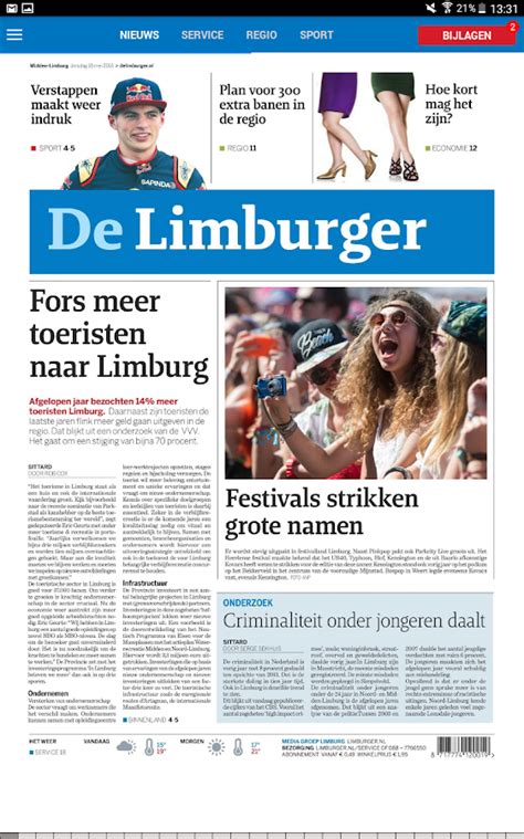 De limburger krant is onze vernieuwde app voor je smartphone en tablet. De Limburger Digitaal - Android-apps op Google Play