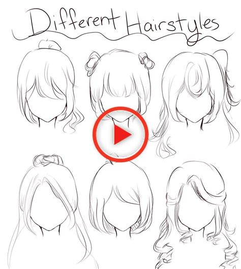 Anime female hairstyles drawing reference. Anime Female Hairstyle Reference - Hairstyle Anime Female ...