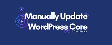 You can simply click on the update button to install the new version. How to Manually Update WordPress - An Indepth Guide | WPVKP